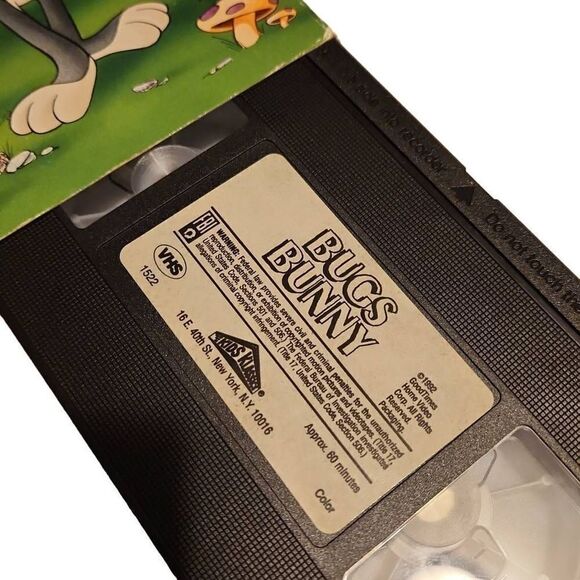 Bugs Bunny Vintage 1992 VHS Tape - Picture 4 of 5
